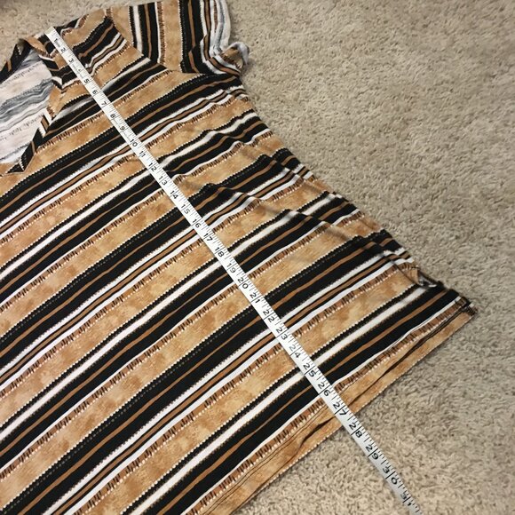 Love & Legend Horizontal Striped Boyfriend Fit Tee - Picture 14 of 15